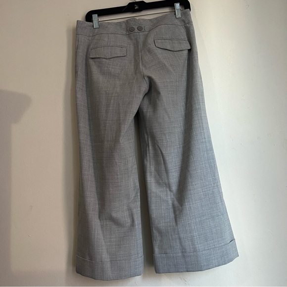 Express Designstudio Editor Capri Wide Leg pants size 4 - Picture 7 of 11